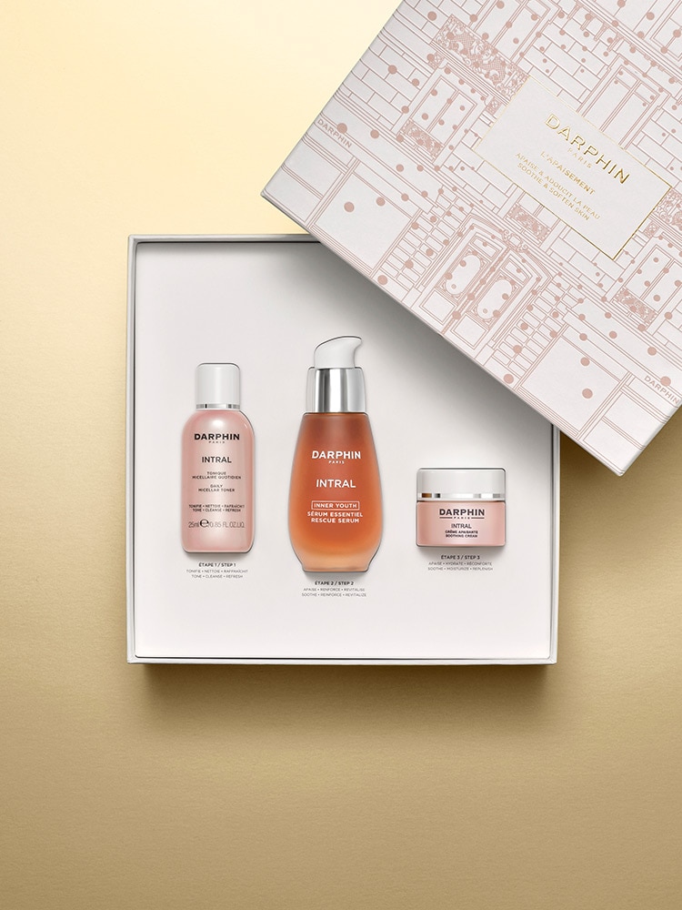 INTRAL SET - L'APAISEMENT Complete routine for soothing sensitive and easily irritated skin.